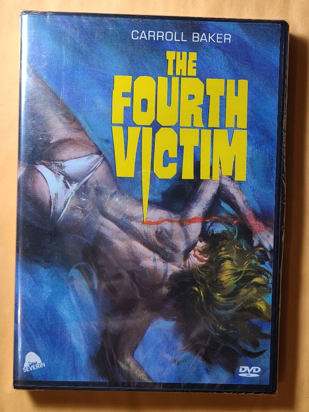 The Fourth Victim DVD - Carroll Baker Rare Giallo Severin Suspense Horror 70s